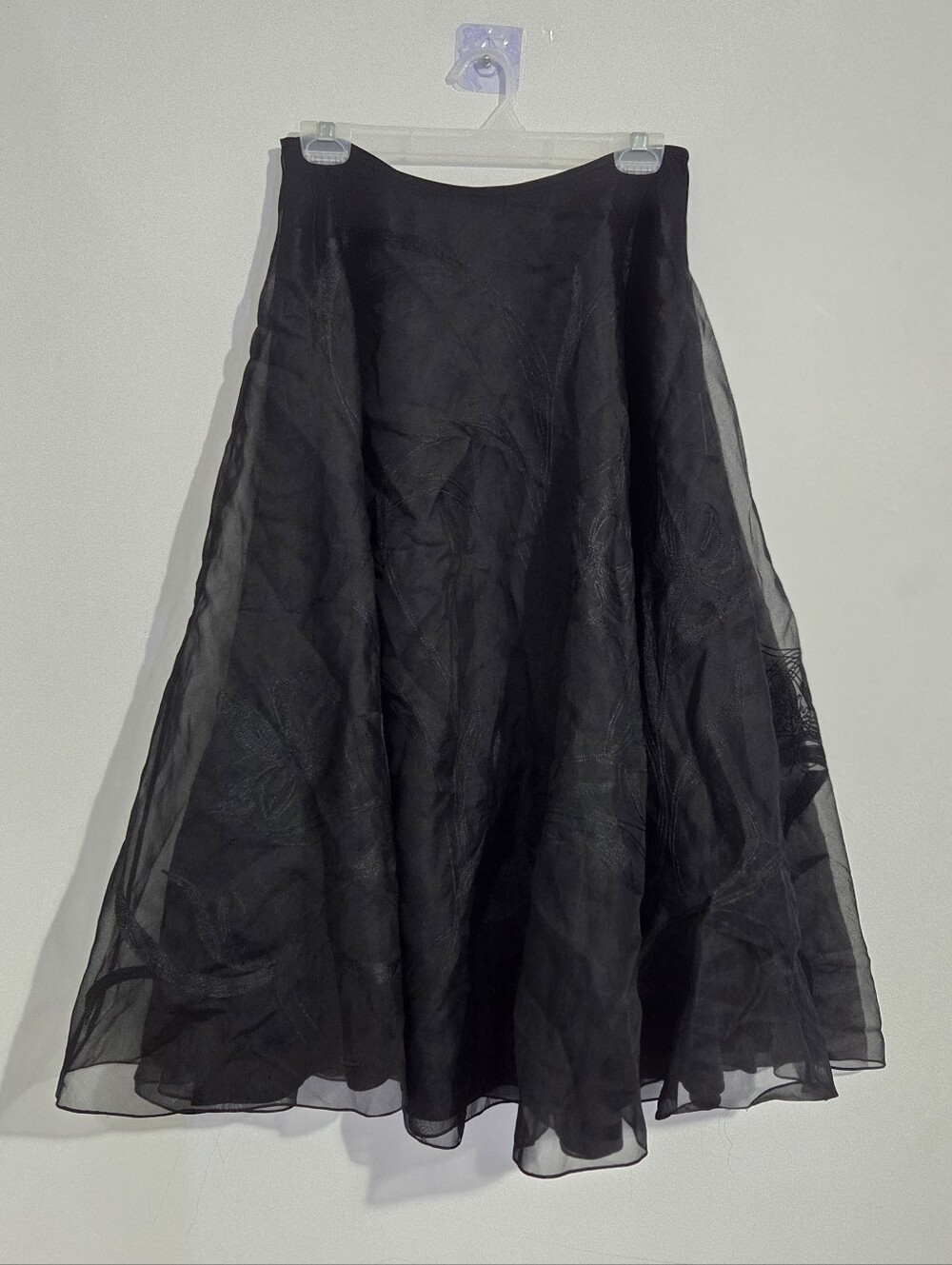 Ellen Tracy Chiffon Ballgown Skirt - Picture 11 of 11